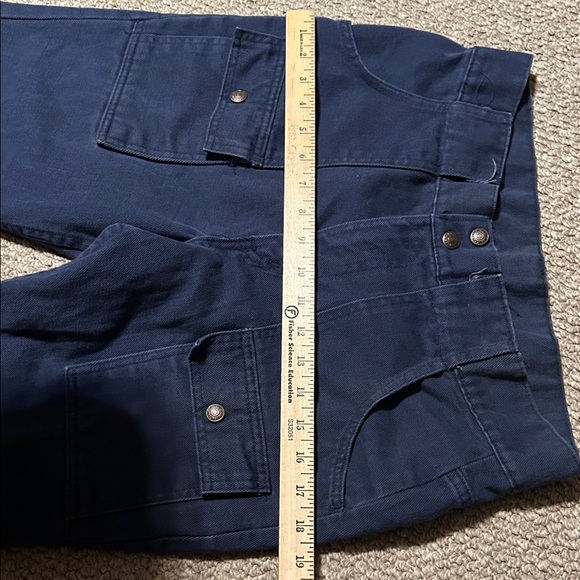 Vintage 1970s Levi’s Navy Cargo Pants!!! - Picture 5 of 14